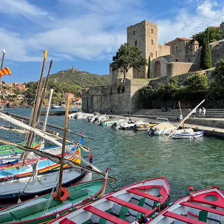 Apartamento Saphir - Vue Et Montagne - Wifi Fibre- Piscine Et Garage Privé Collioure