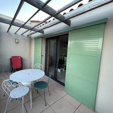 Saphir - Vue Et Montagne - Wifi Fibre- Piscine Et Garage Privé Apartamento Collioure