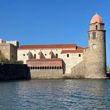 Saphir - Vue Et Montagne - Wifi Fibre- Piscine Et Garage Privé * Collioure